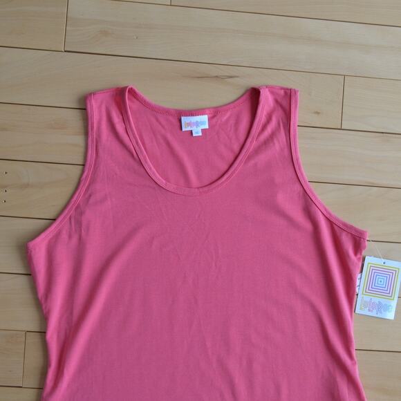 NWT LuLaRoe Tank Top Pink Size XL - Picture 2 of 5